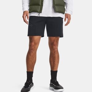 Under Armour Men's UA Unstoppable Fleece Shorts Black